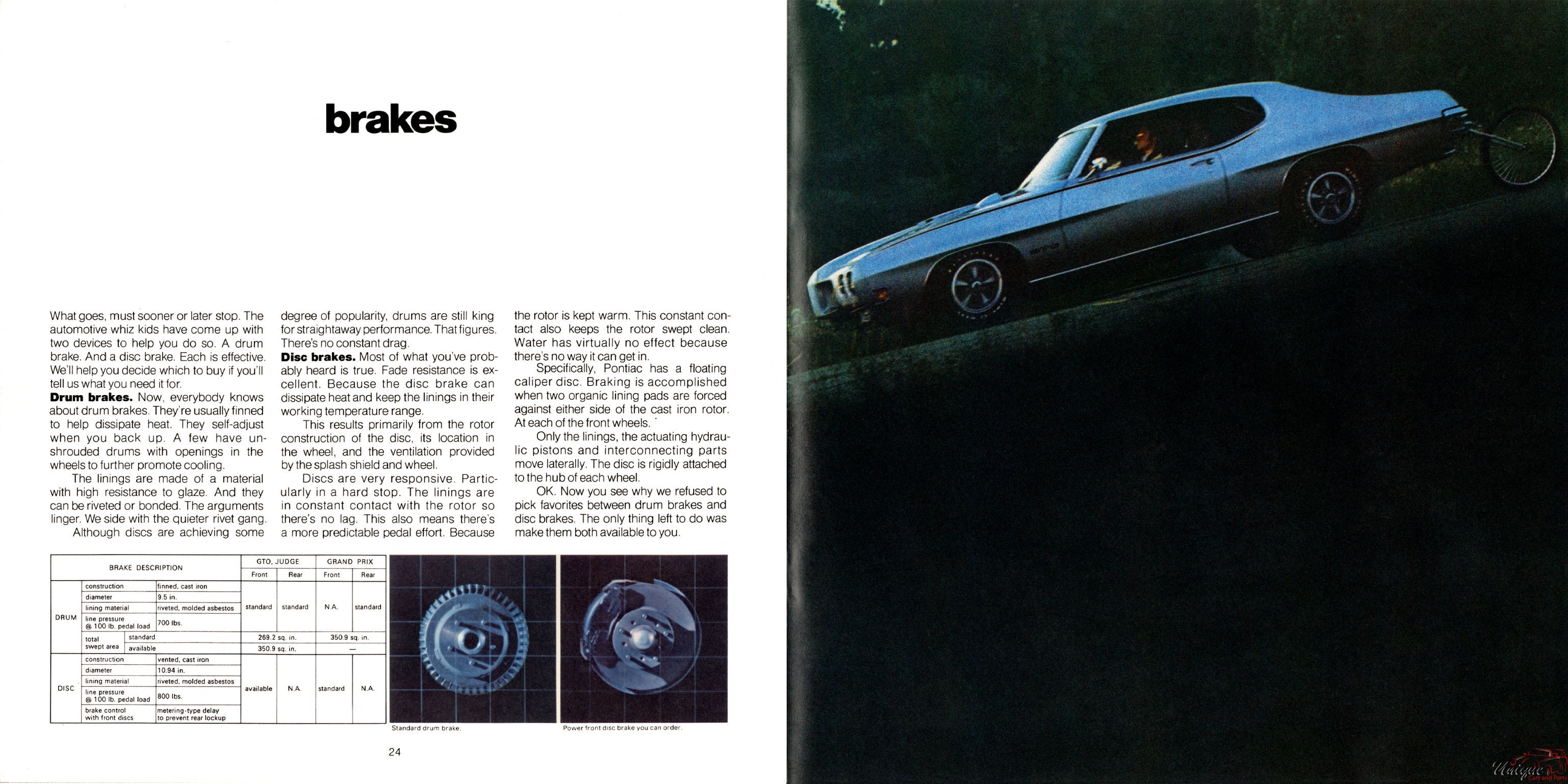 1970 Pontiac Performance Brochure Page 14